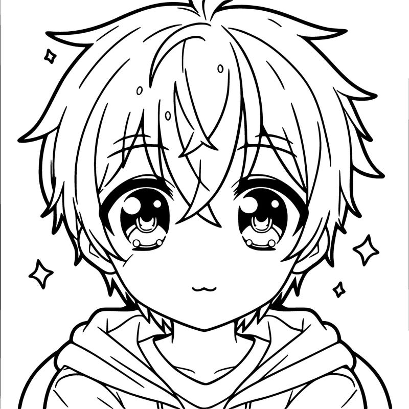 cute anime boy