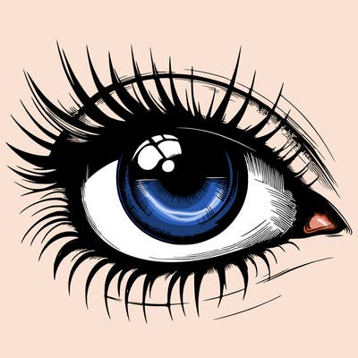 realistic eye