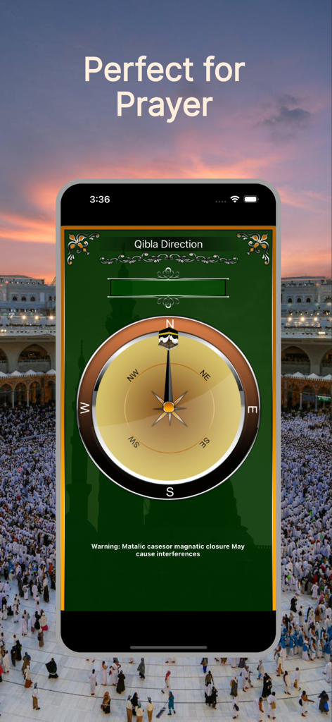 Qibla Compass-Direction Finder | Accurate Kaaba Direction Anywhere
