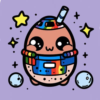 cute boba