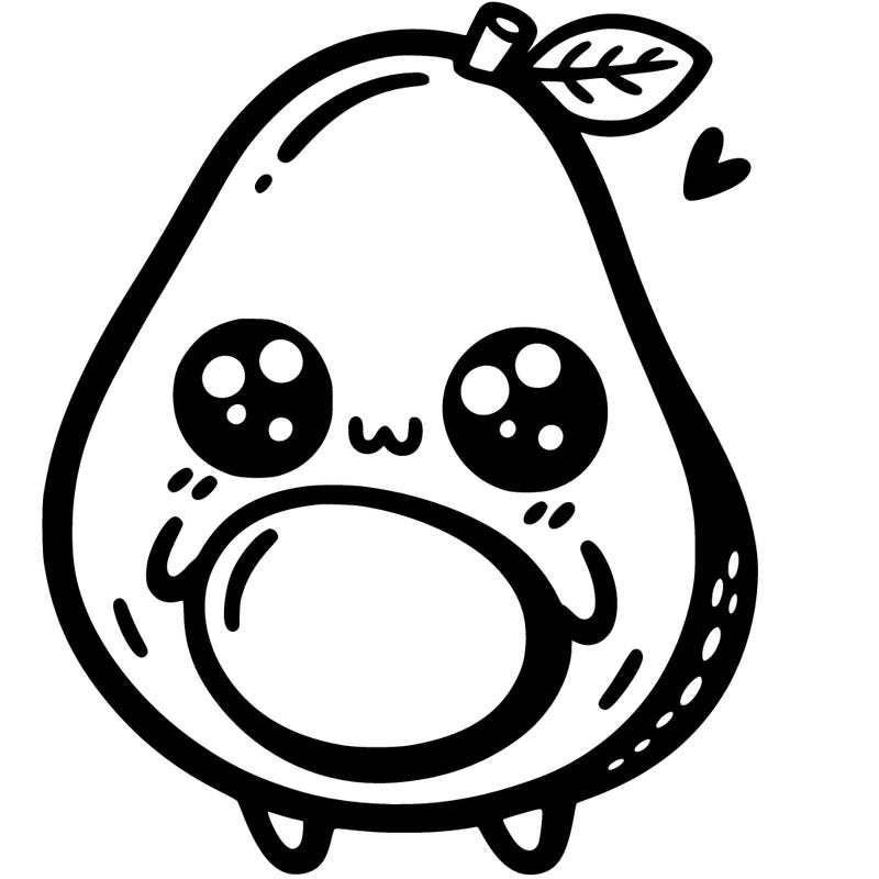cute avocado