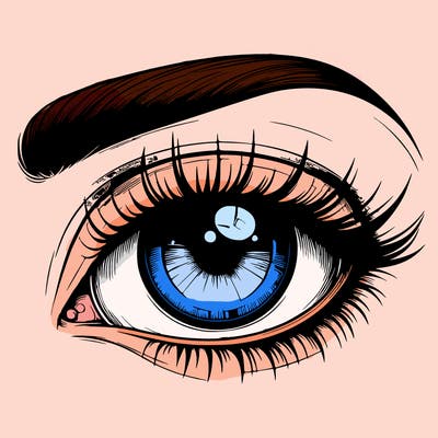 realistic eye