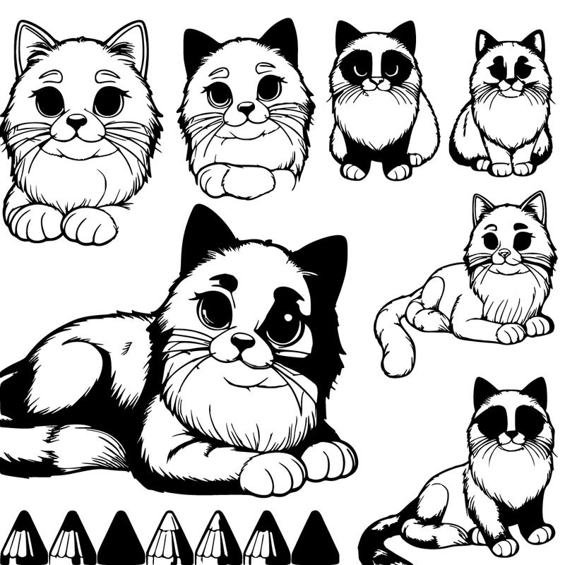 realistic cat