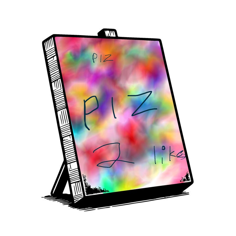 blank canvas realistic