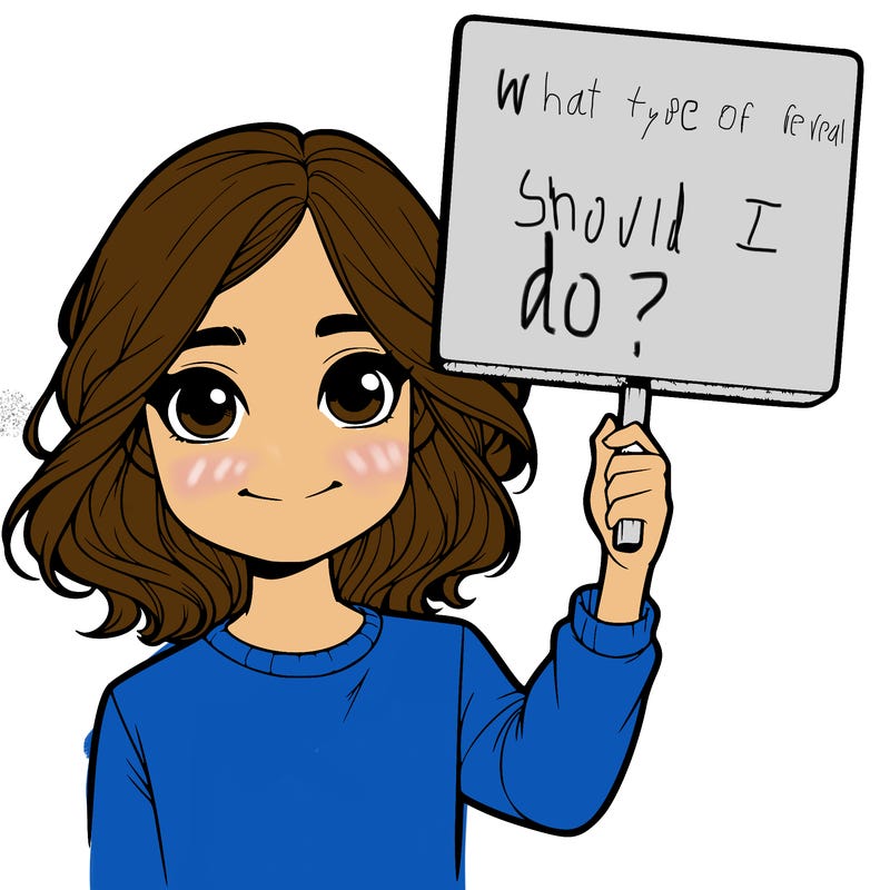 realistic girl holding up a sign