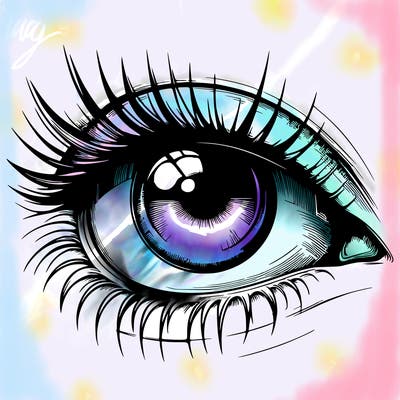 realistic eye