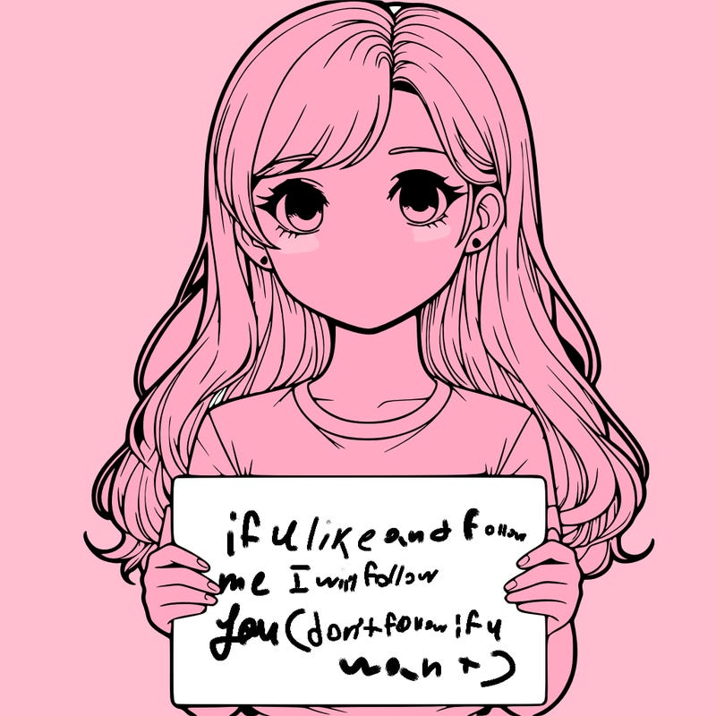 realistic girl holding a sign