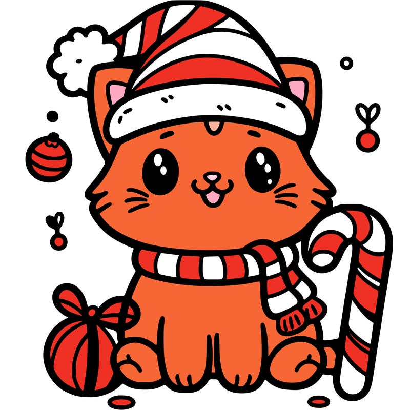 christmas cat