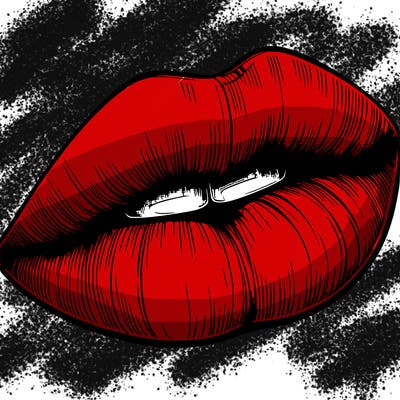 realistic lips