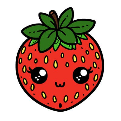 cute strawberry