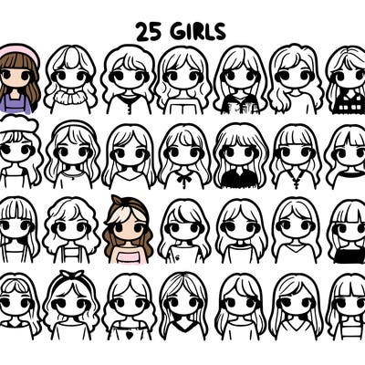 25 girls