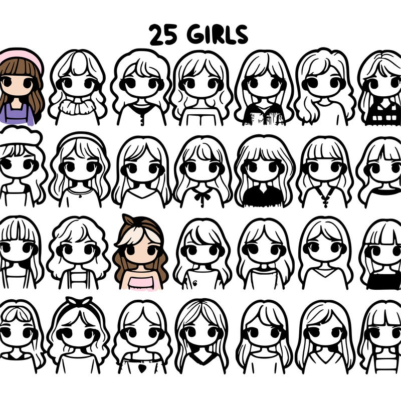 25 girls