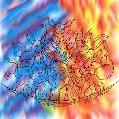 all the evee evolutions