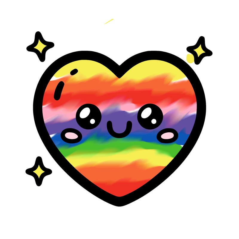 picture of a heart for kids coloring book