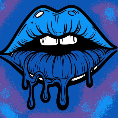 lips that look realistic and drip