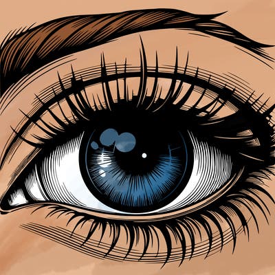 realistic eye