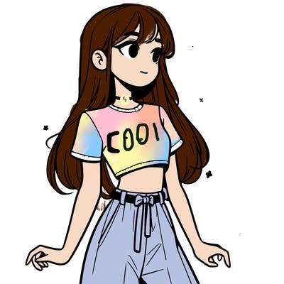girl in a cute crop top