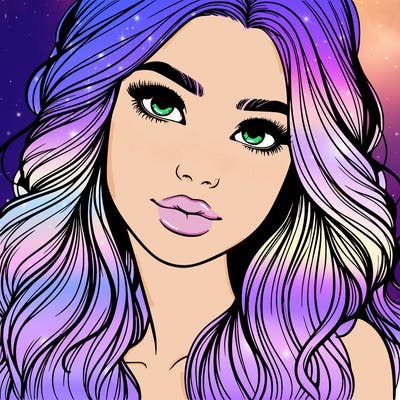 beautiful realistic girl