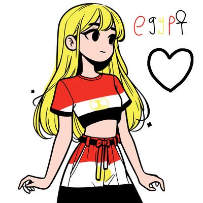 girl in a cute crop top