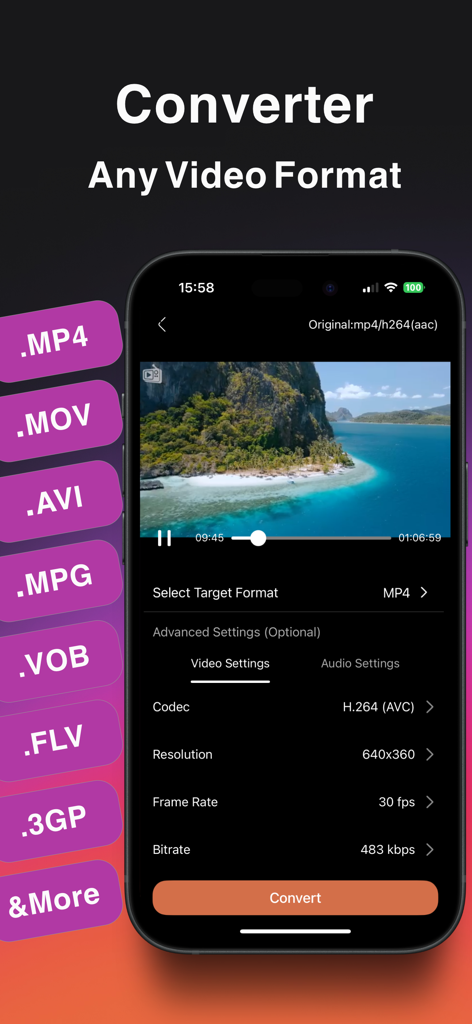 MP3 Converter:Video to MP3 App - 