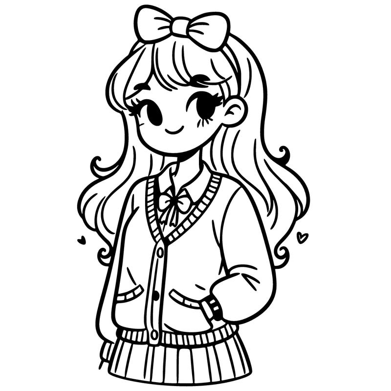 preppy girl
