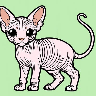 hairless cat