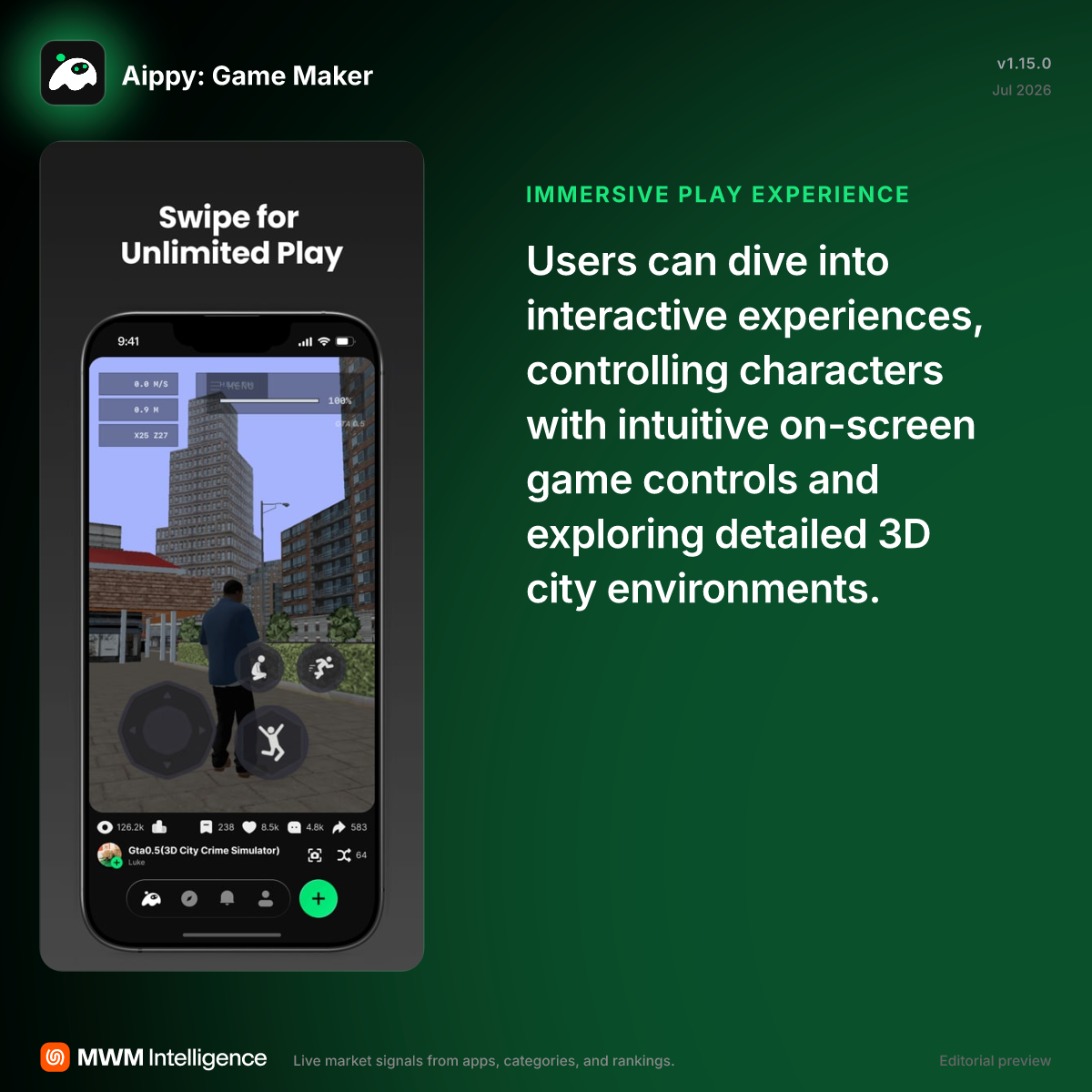 Aippy: Game Maker - Entertainment App | MWM