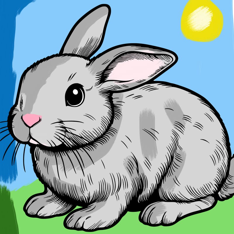 realistic bunny