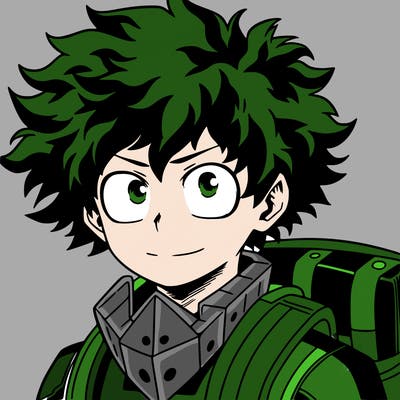 deku anime my hero academia
