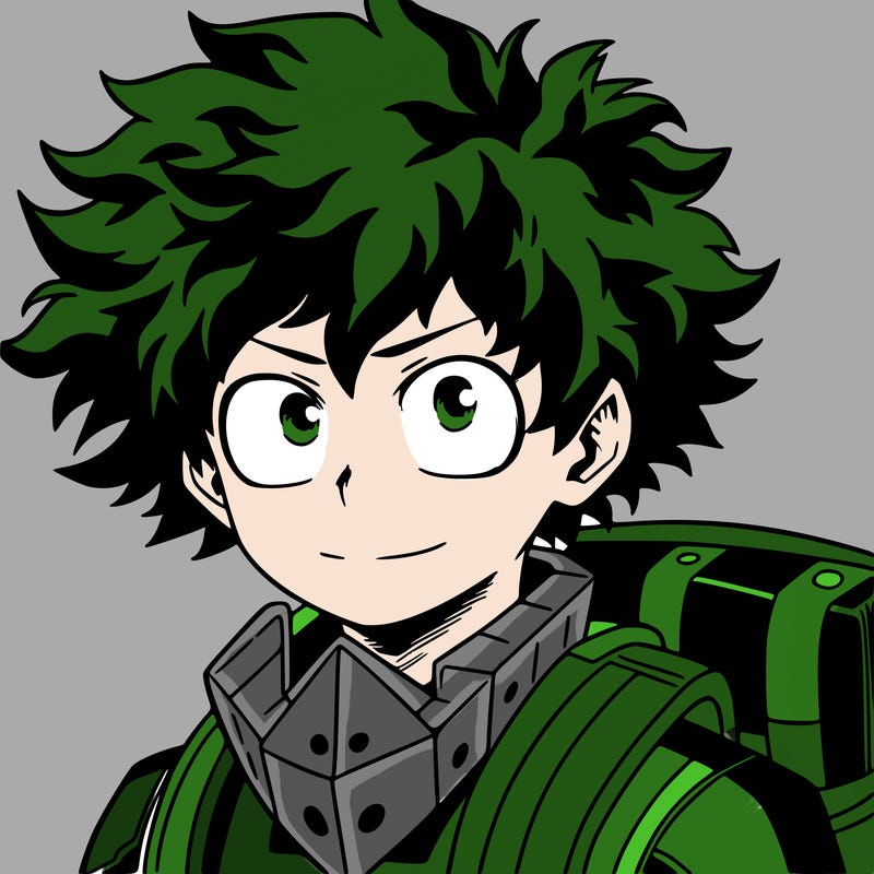 deku anime my hero academia