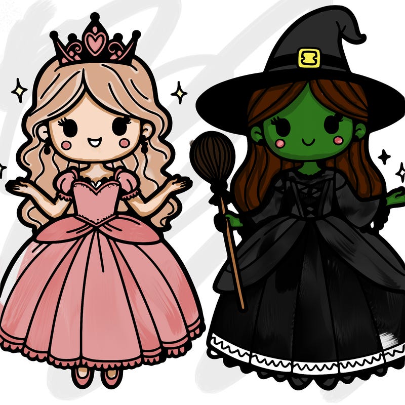 princess and a witch
