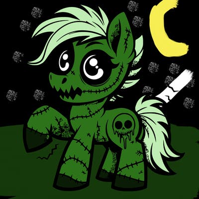 scary pony