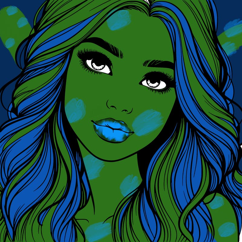 beautiful realistic girl