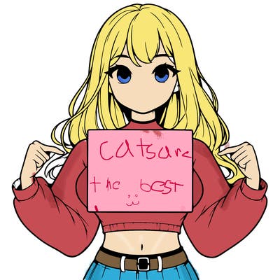 girl holding a blank sign in a long sleeve crop top