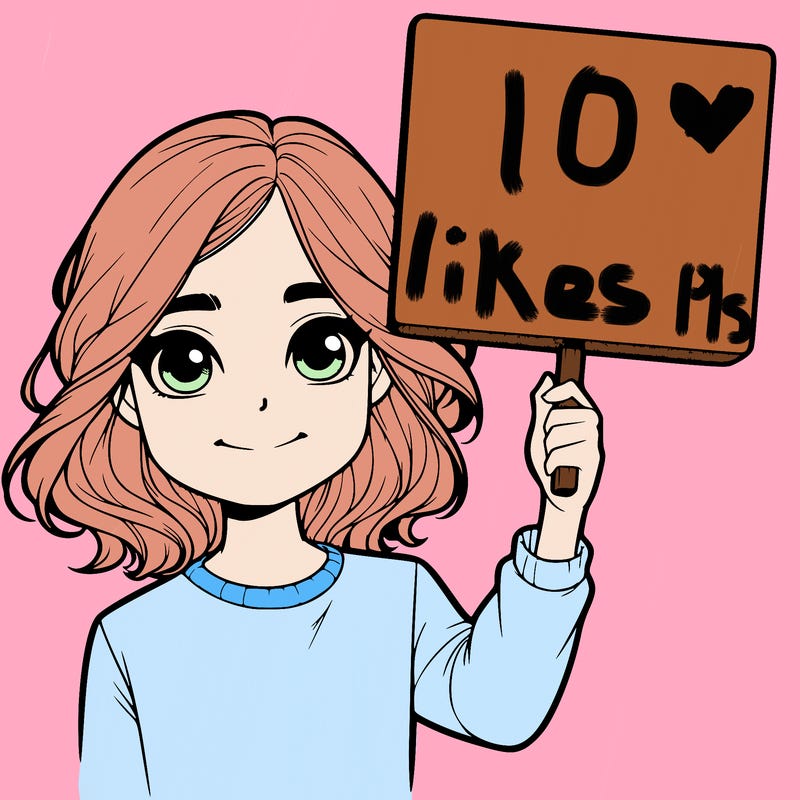 realistic girl holding up a sign