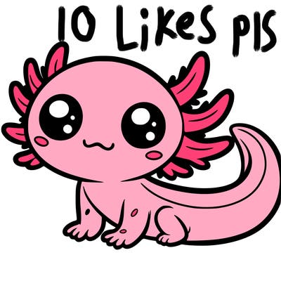cute axolotl