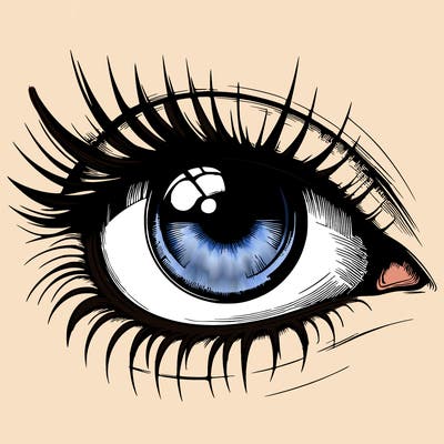 realistic eye