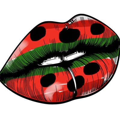 realistic lips