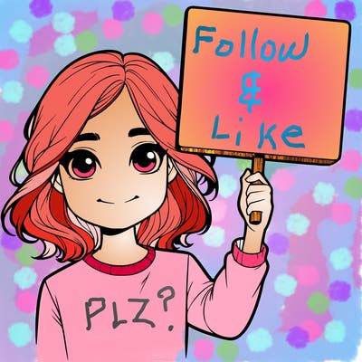 realistic girl holding up a sign