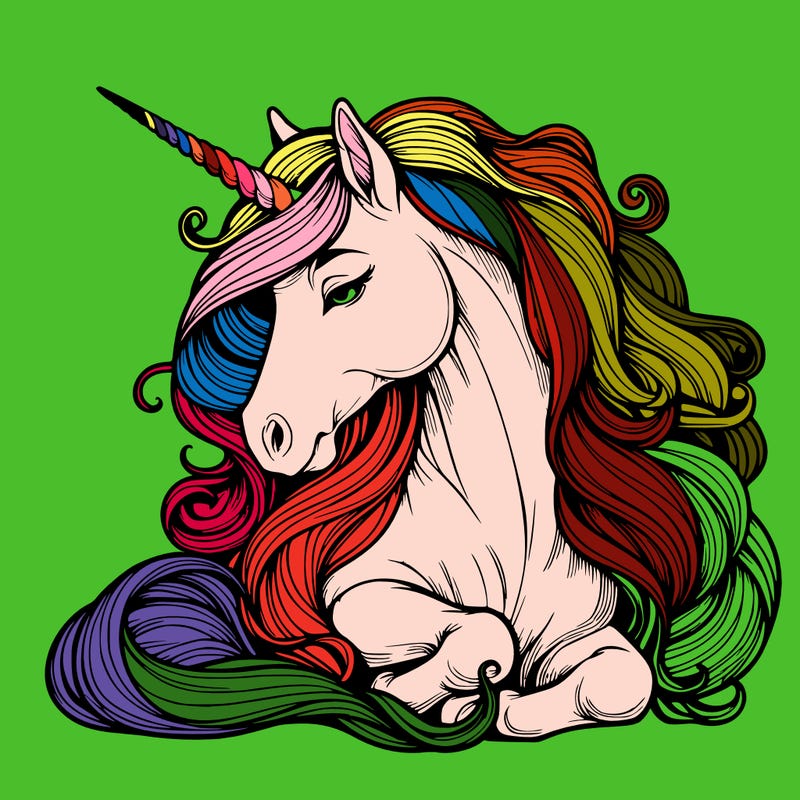 realistic unicorn