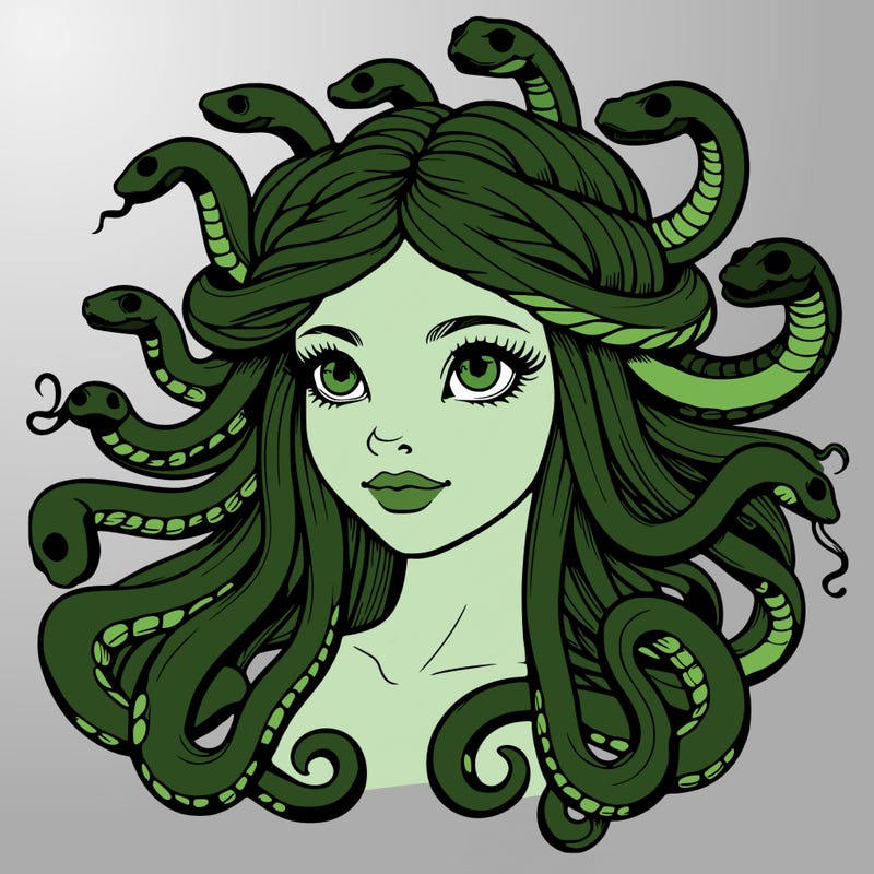 realistic medusa