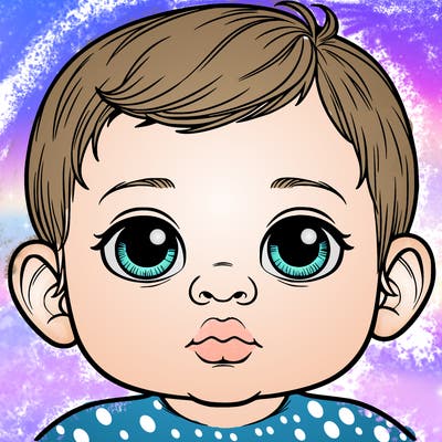 realistic baby