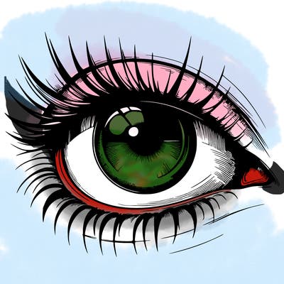 realistic eye