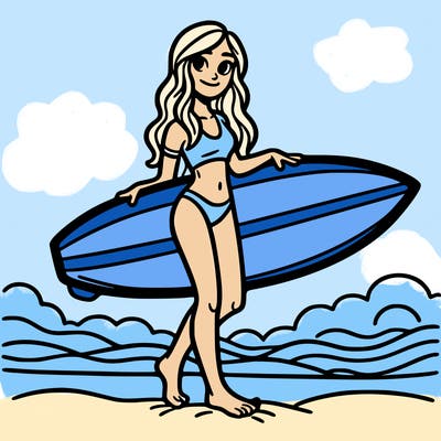 surfer girl