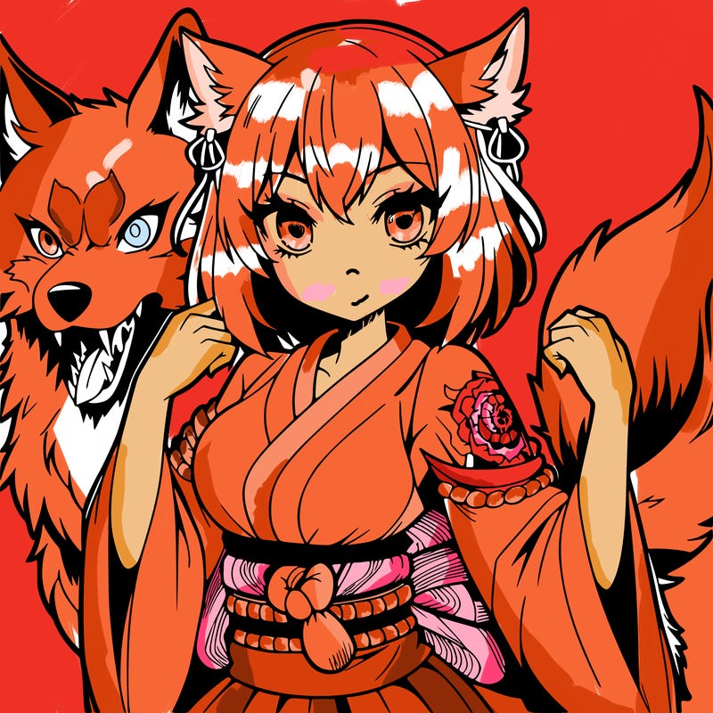anime werewolf girl