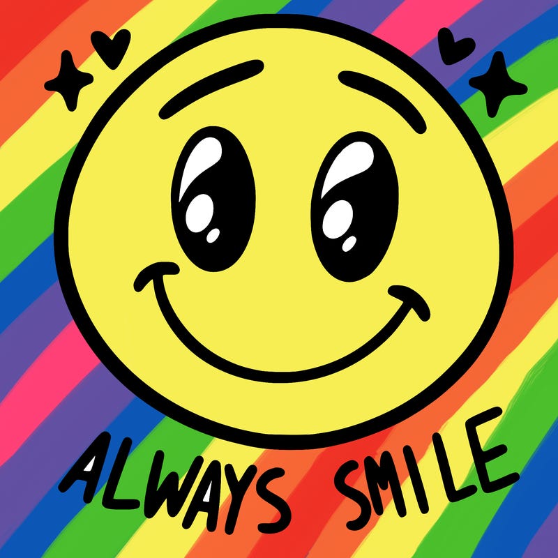 always smile
