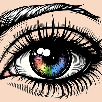 realistic eye