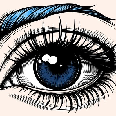 realistic eye