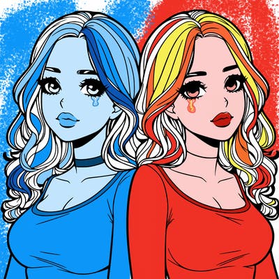 realistic twin sisters