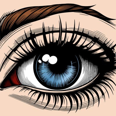 realistic eye